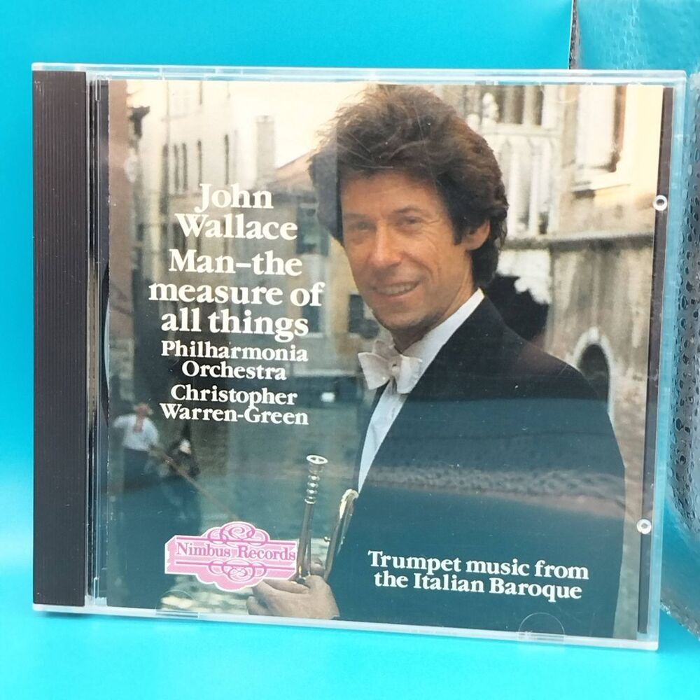 John Wallace Man the Measure of All Things CD Nimbus NIM 5017 Trumpet Baroque